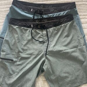 Vuori Sonic Seamless Board Shorts Men's lot
